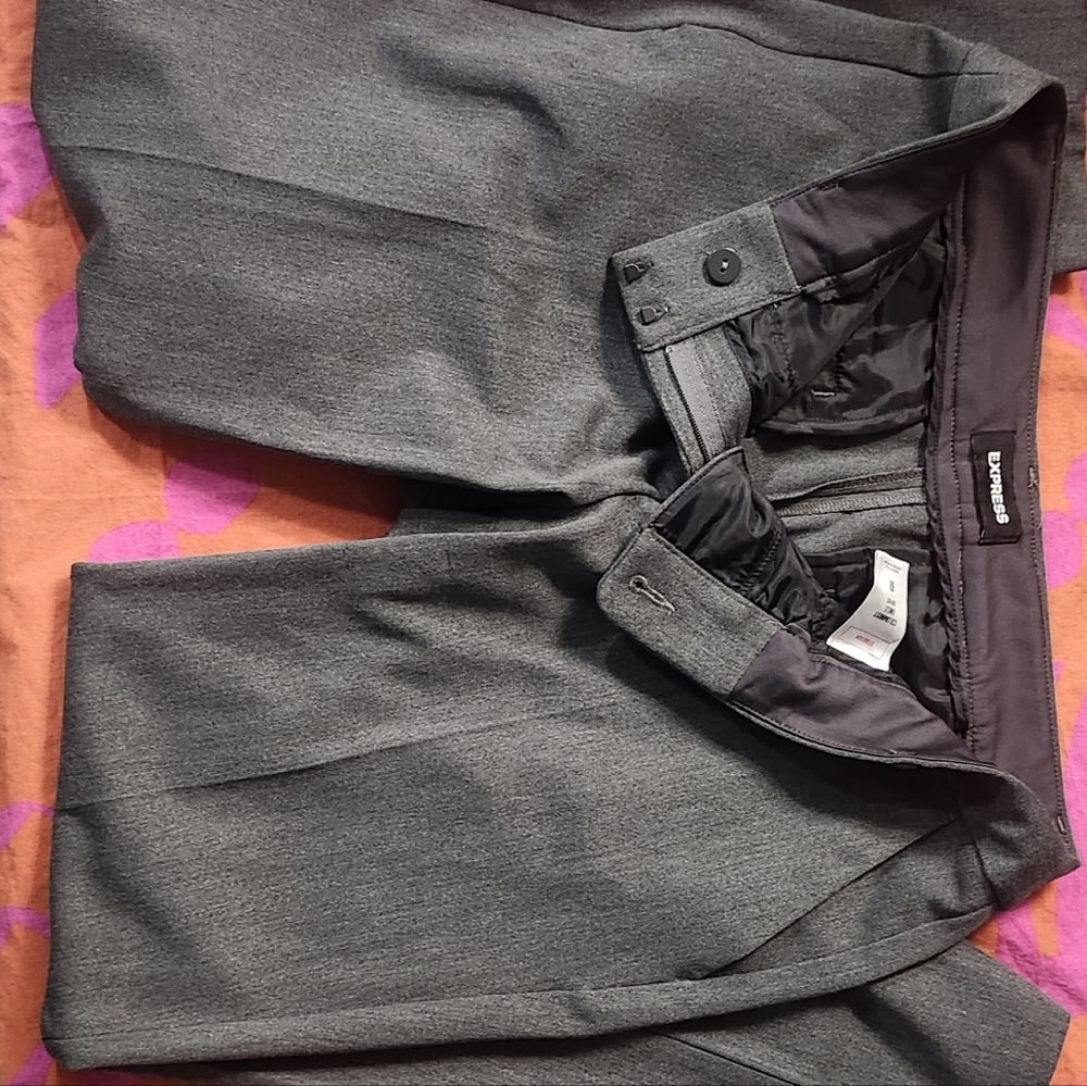 Express Charcoal Dress Trousers